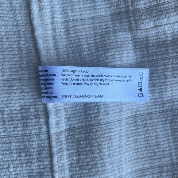 Eileen Fisher Mandarin Collar Channel Casual Pockets Jacket Undyed Ecru Ivory XS - Picture 14 of 14